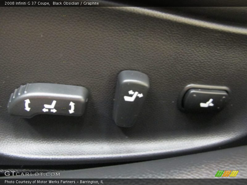 Black Obsidian / Graphite 2008 Infiniti G 37 Coupe