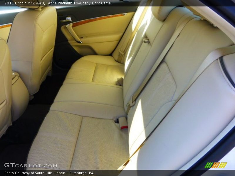 White Platinum Tri-Coat / Light Camel 2011 Lincoln MKZ AWD