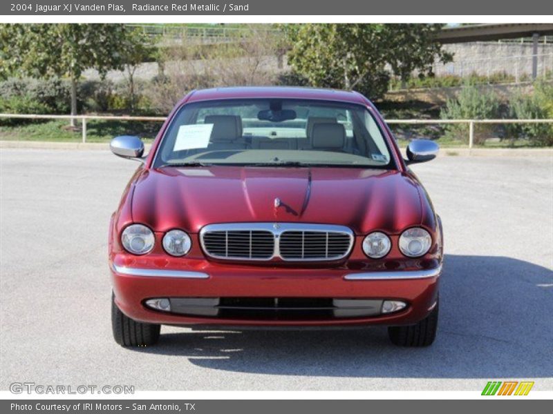Radiance Red Metallic / Sand 2004 Jaguar XJ Vanden Plas