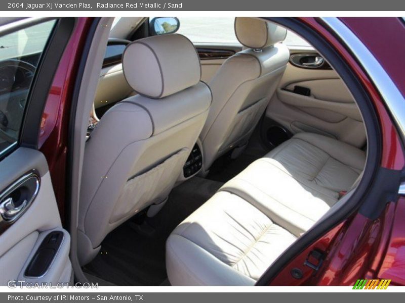 Radiance Red Metallic / Sand 2004 Jaguar XJ Vanden Plas