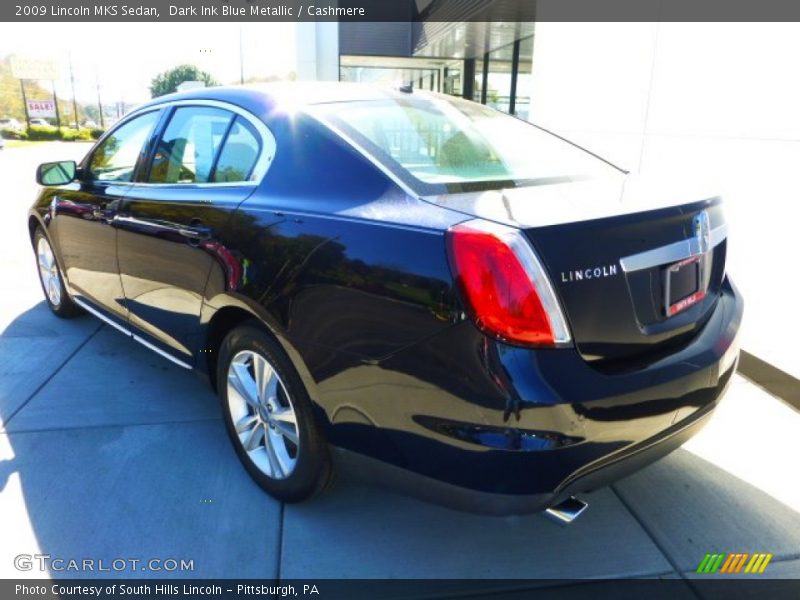 Dark Ink Blue Metallic / Cashmere 2009 Lincoln MKS Sedan