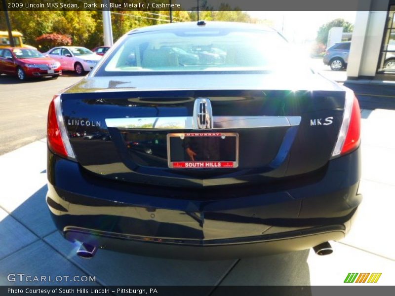 Dark Ink Blue Metallic / Cashmere 2009 Lincoln MKS Sedan