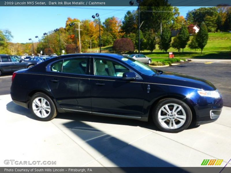Dark Ink Blue Metallic / Cashmere 2009 Lincoln MKS Sedan