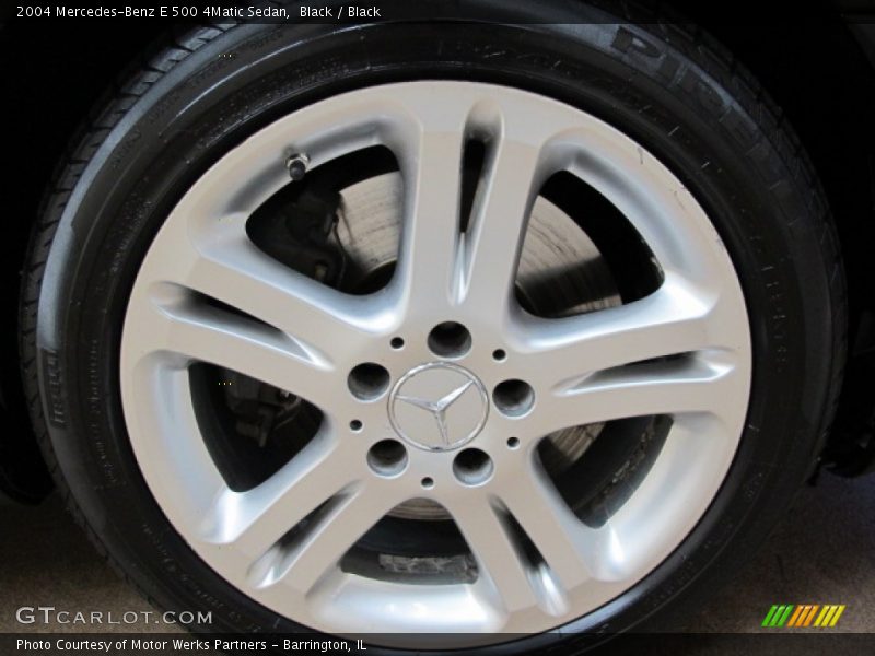 Black / Black 2004 Mercedes-Benz E 500 4Matic Sedan