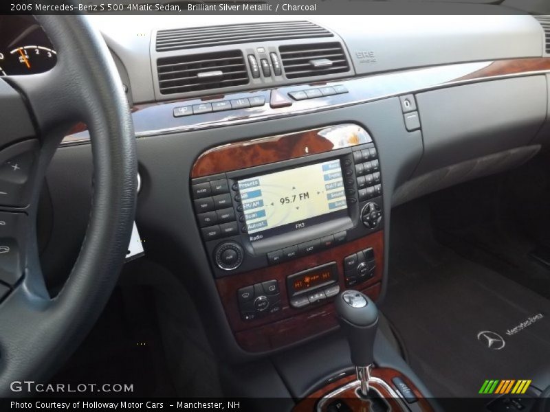 Brilliant Silver Metallic / Charcoal 2006 Mercedes-Benz S 500 4Matic Sedan