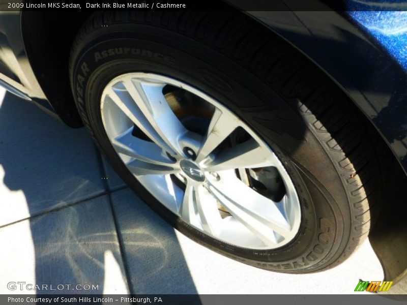 Dark Ink Blue Metallic / Cashmere 2009 Lincoln MKS Sedan