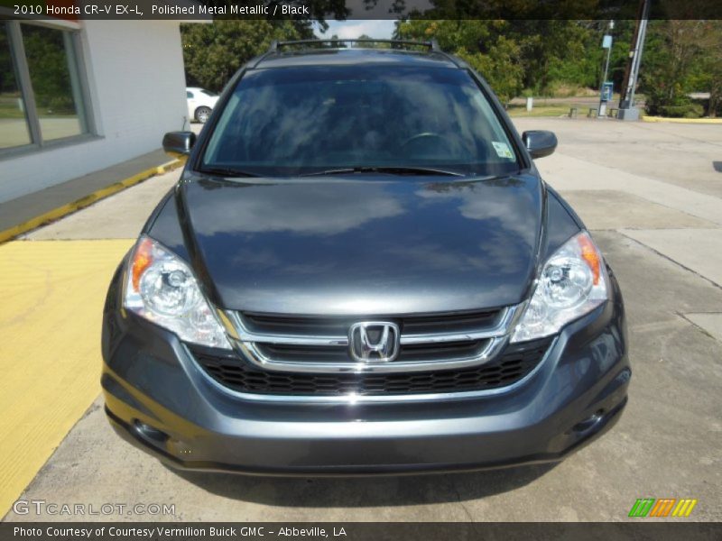 Polished Metal Metallic / Black 2010 Honda CR-V EX-L
