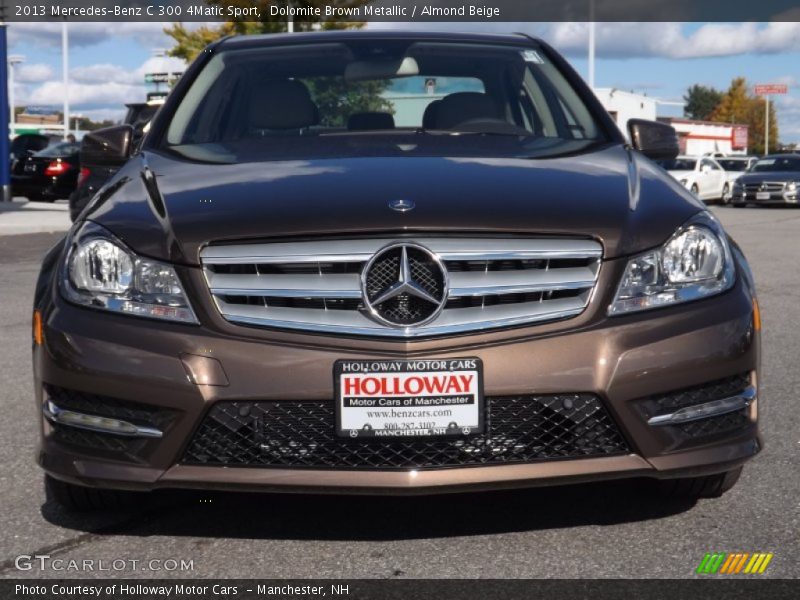 Dolomite Brown Metallic / Almond Beige 2013 Mercedes-Benz C 300 4Matic Sport