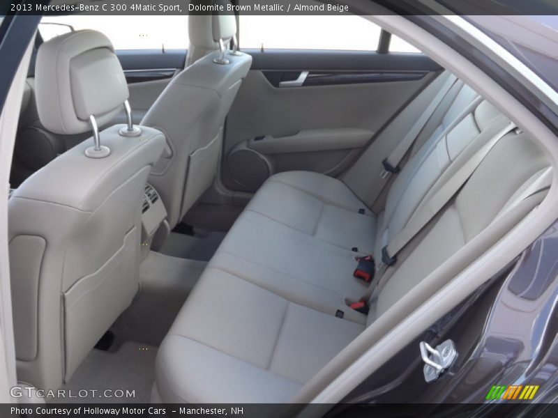 Dolomite Brown Metallic / Almond Beige 2013 Mercedes-Benz C 300 4Matic Sport