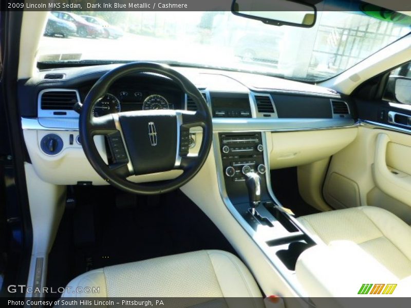 Dark Ink Blue Metallic / Cashmere 2009 Lincoln MKS Sedan