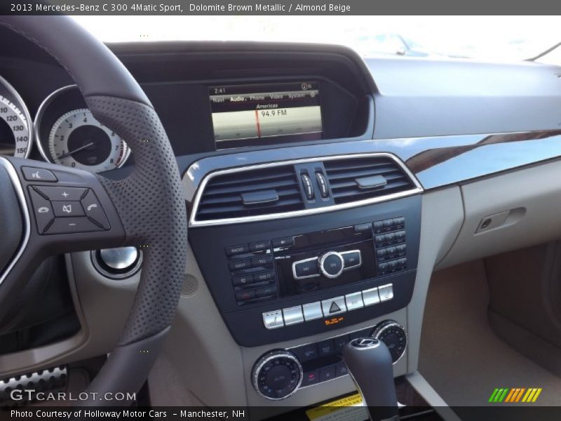 Dolomite Brown Metallic / Almond Beige 2013 Mercedes-Benz C 300 4Matic Sport