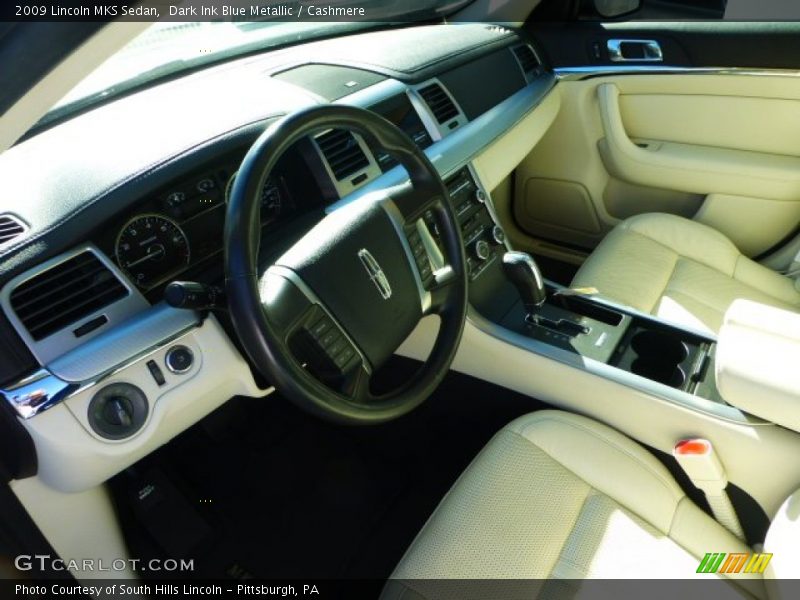 Dark Ink Blue Metallic / Cashmere 2009 Lincoln MKS Sedan