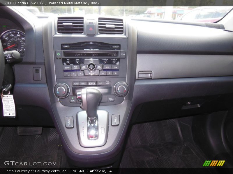 Polished Metal Metallic / Black 2010 Honda CR-V EX-L
