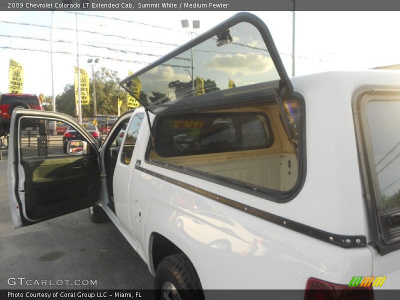 Summit White / Medium Pewter 2009 Chevrolet Colorado LT Extended Cab