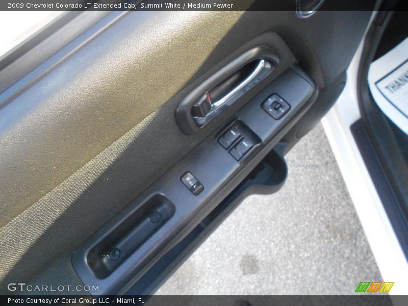 Summit White / Medium Pewter 2009 Chevrolet Colorado LT Extended Cab