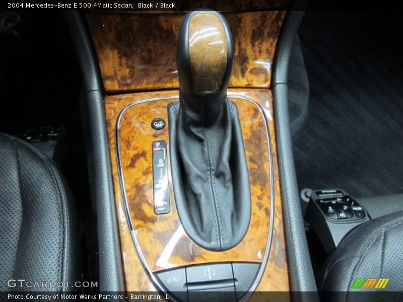 Black / Black 2004 Mercedes-Benz E 500 4Matic Sedan