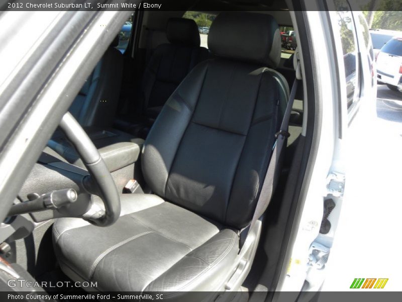 Summit White / Ebony 2012 Chevrolet Suburban LT