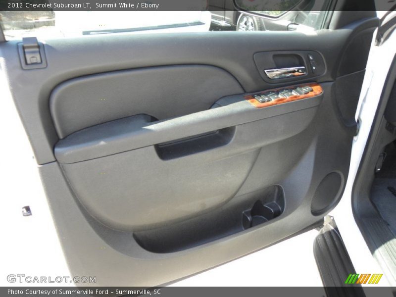 Summit White / Ebony 2012 Chevrolet Suburban LT