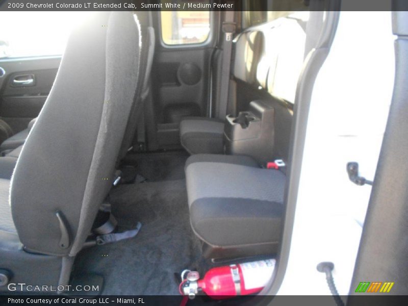 Summit White / Medium Pewter 2009 Chevrolet Colorado LT Extended Cab