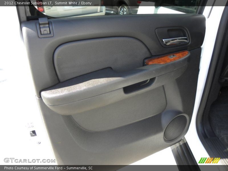 Summit White / Ebony 2012 Chevrolet Suburban LT