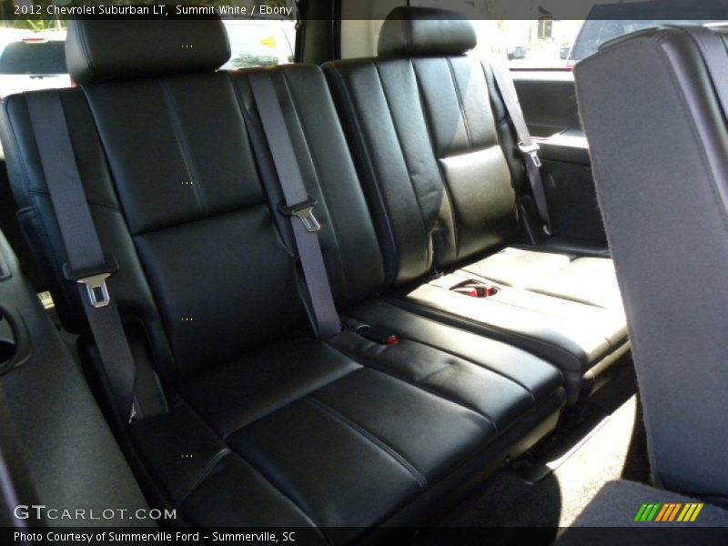 Summit White / Ebony 2012 Chevrolet Suburban LT