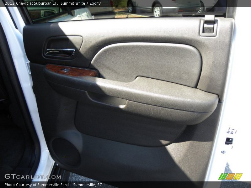 Summit White / Ebony 2012 Chevrolet Suburban LT