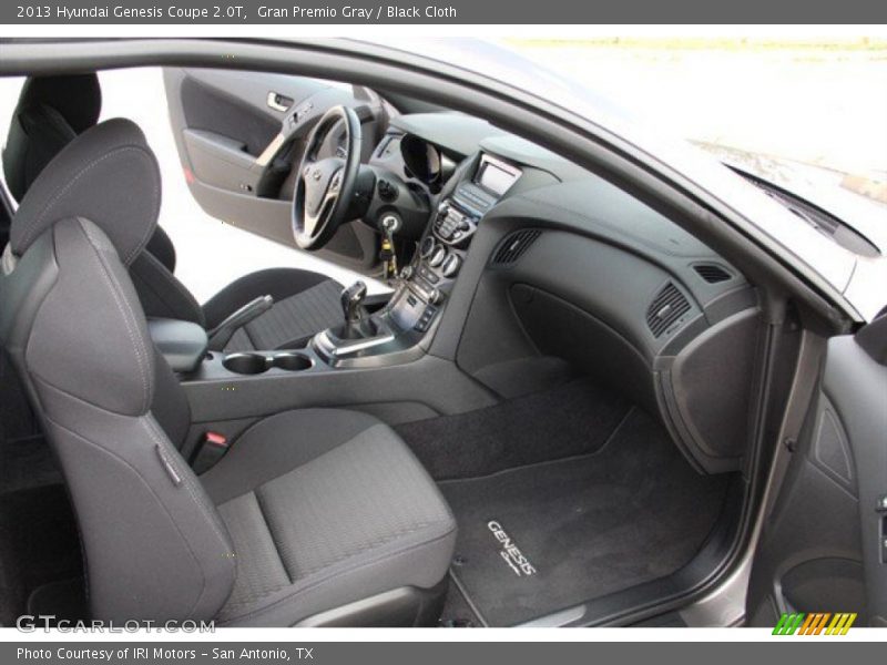 Gran Premio Gray / Black Cloth 2013 Hyundai Genesis Coupe 2.0T