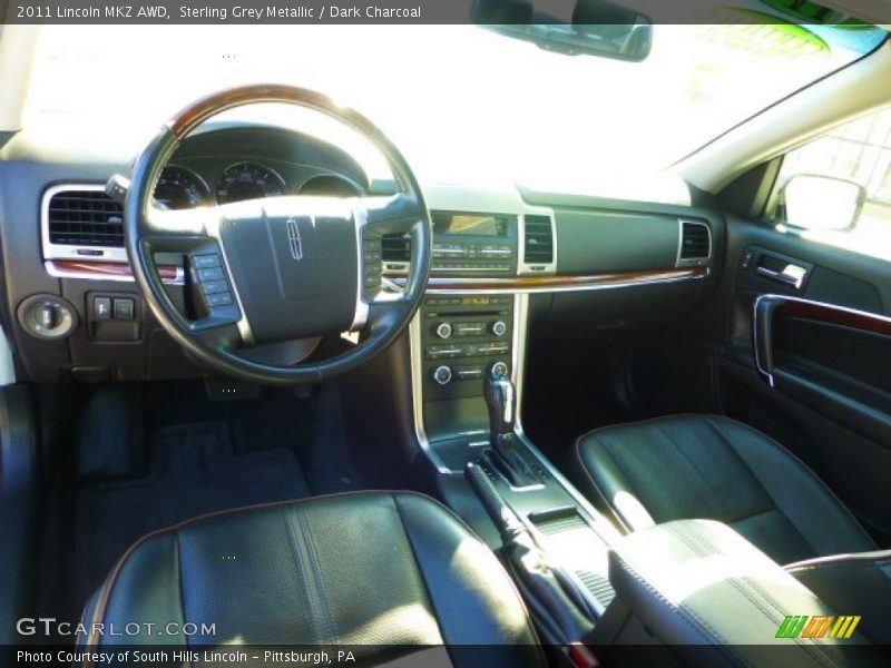 Sterling Grey Metallic / Dark Charcoal 2011 Lincoln MKZ AWD