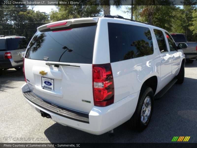 Summit White / Ebony 2012 Chevrolet Suburban LT