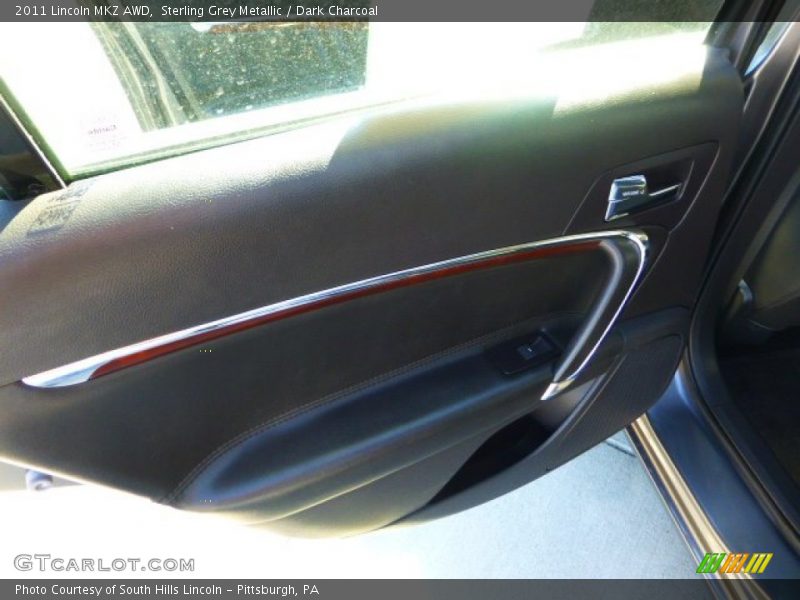 Sterling Grey Metallic / Dark Charcoal 2011 Lincoln MKZ AWD