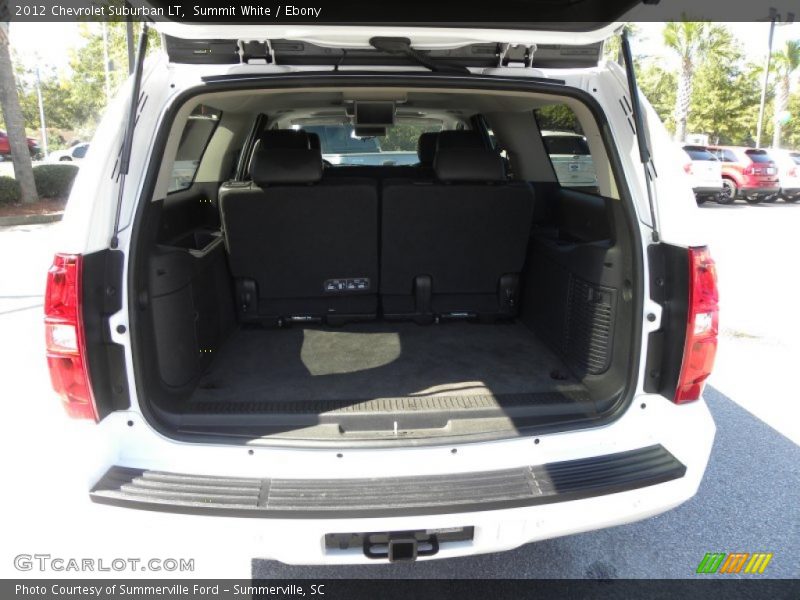 Summit White / Ebony 2012 Chevrolet Suburban LT