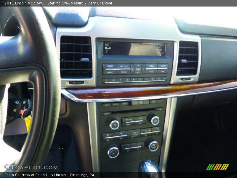 Sterling Grey Metallic / Dark Charcoal 2011 Lincoln MKZ AWD