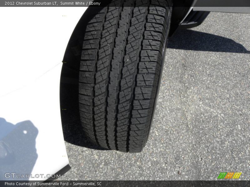 Summit White / Ebony 2012 Chevrolet Suburban LT