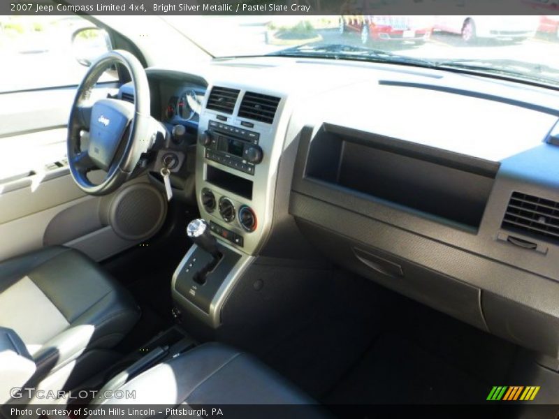 Bright Silver Metallic / Pastel Slate Gray 2007 Jeep Compass Limited 4x4