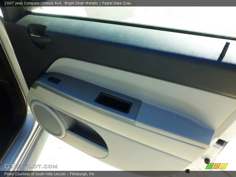 Bright Silver Metallic / Pastel Slate Gray 2007 Jeep Compass Limited 4x4