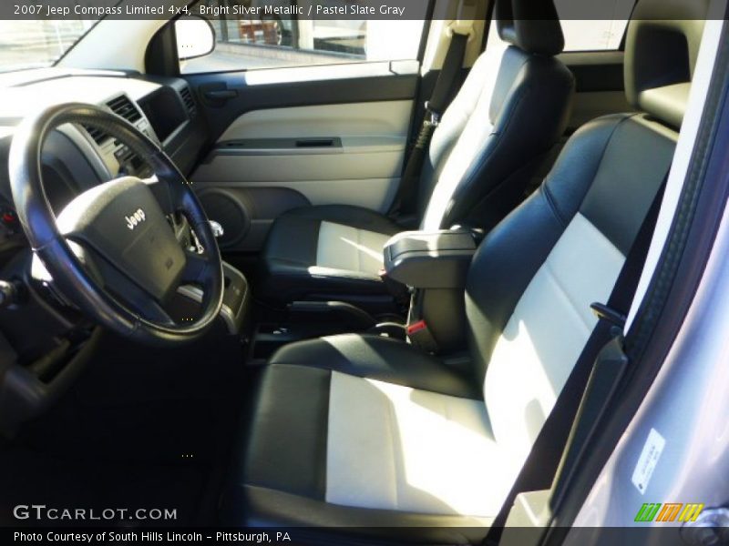 Bright Silver Metallic / Pastel Slate Gray 2007 Jeep Compass Limited 4x4