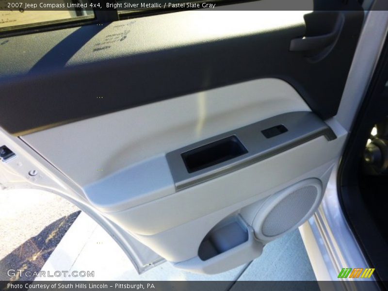 Bright Silver Metallic / Pastel Slate Gray 2007 Jeep Compass Limited 4x4