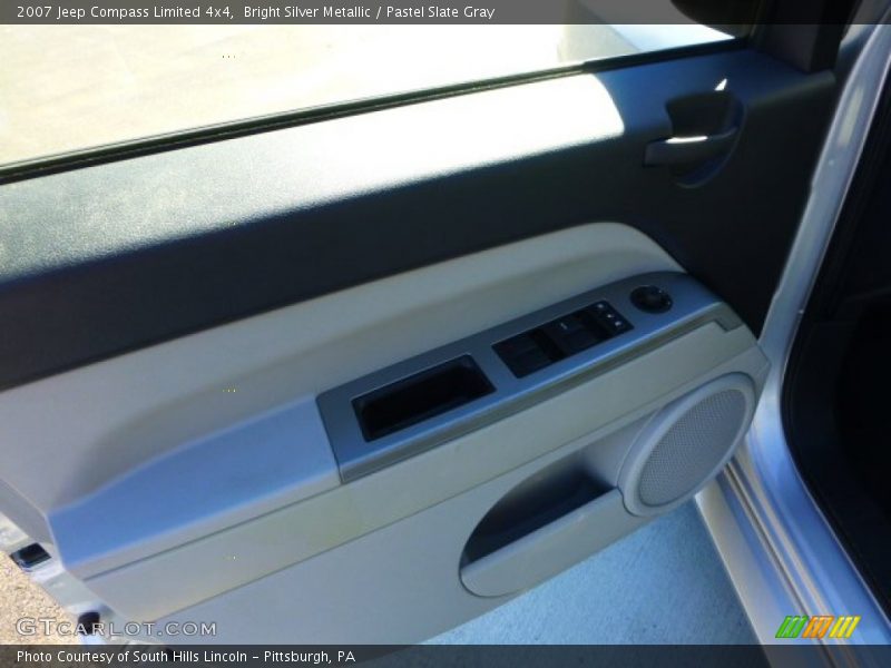 Bright Silver Metallic / Pastel Slate Gray 2007 Jeep Compass Limited 4x4