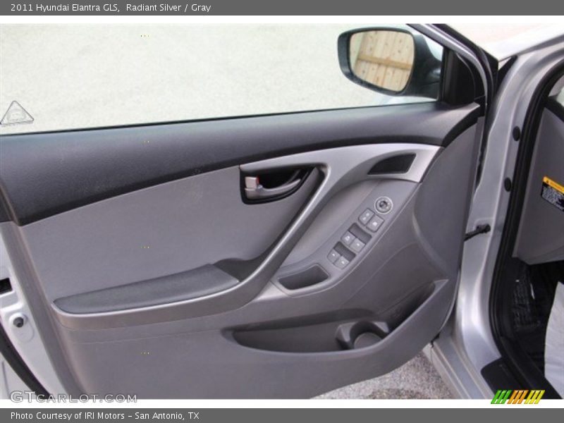 Radiant Silver / Gray 2011 Hyundai Elantra GLS