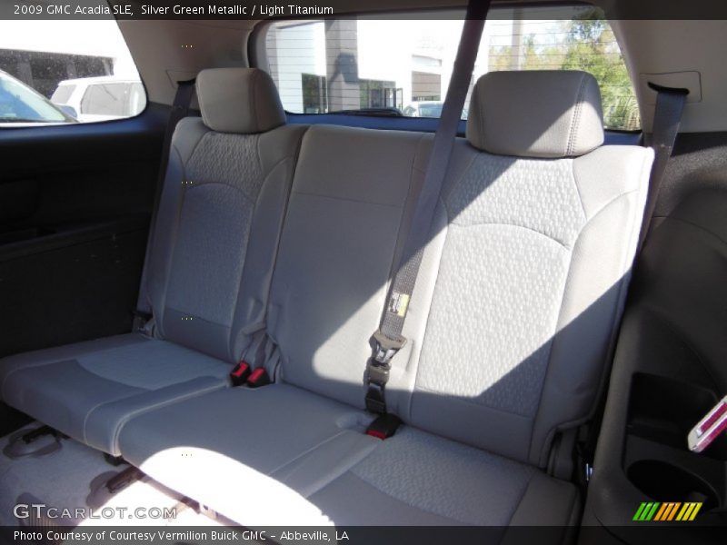 Rear Seat of 2009 Acadia SLE