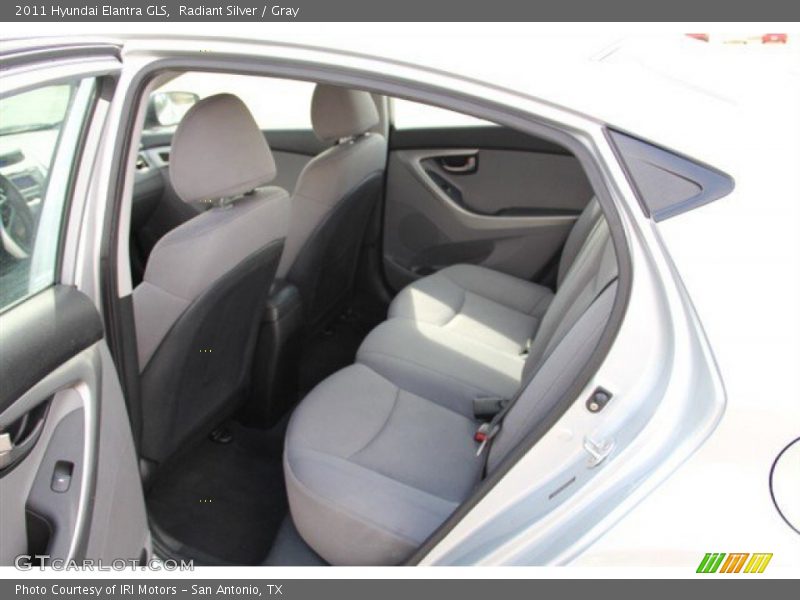 Radiant Silver / Gray 2011 Hyundai Elantra GLS