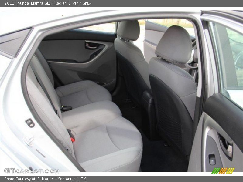 Radiant Silver / Gray 2011 Hyundai Elantra GLS