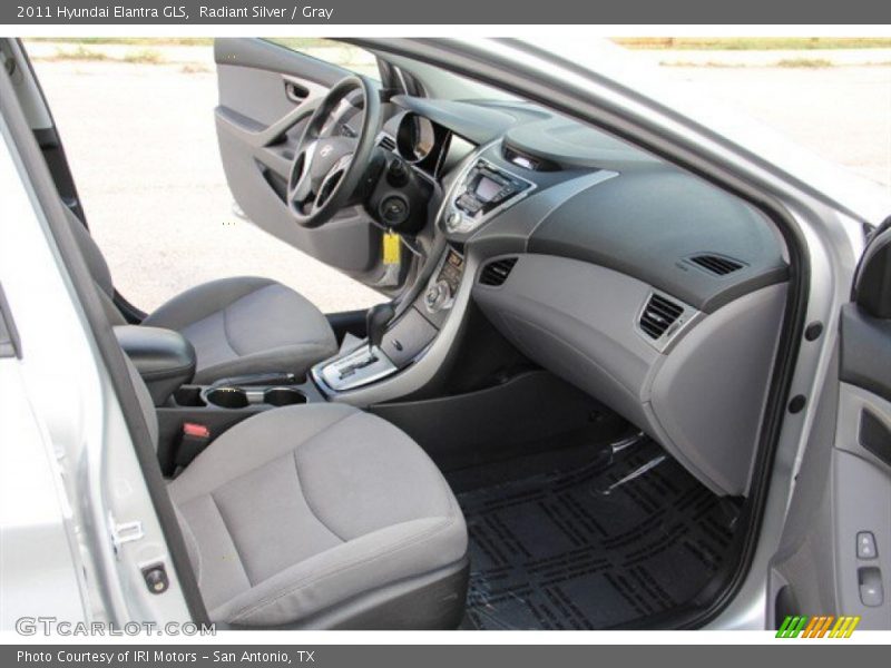 Radiant Silver / Gray 2011 Hyundai Elantra GLS