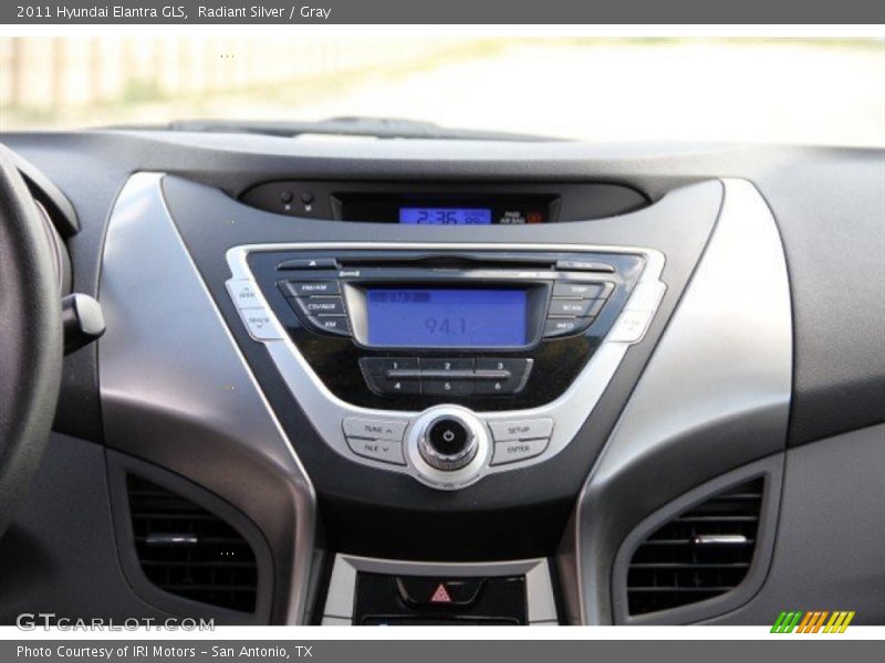 Radiant Silver / Gray 2011 Hyundai Elantra GLS