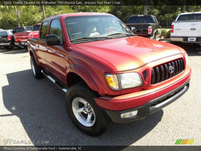 Front 3/4 View of 2002 Tacoma V6 PreRunner TRD Double Cab