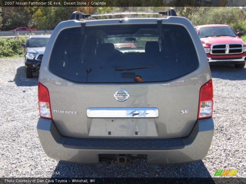 Desert Stone / Graphite 2007 Nissan Pathfinder SE 4x4