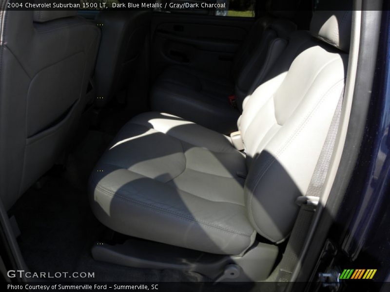 Dark Blue Metallic / Gray/Dark Charcoal 2004 Chevrolet Suburban 1500 LT
