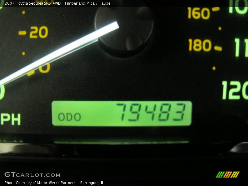 Timberland Mica / Taupe 2007 Toyota Sequoia SR5 4WD