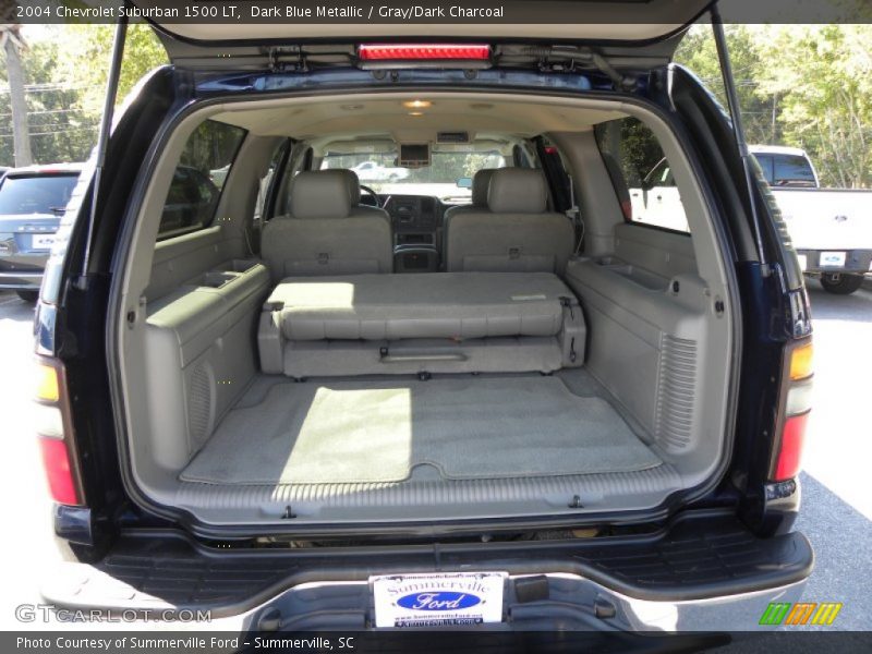 Dark Blue Metallic / Gray/Dark Charcoal 2004 Chevrolet Suburban 1500 LT
