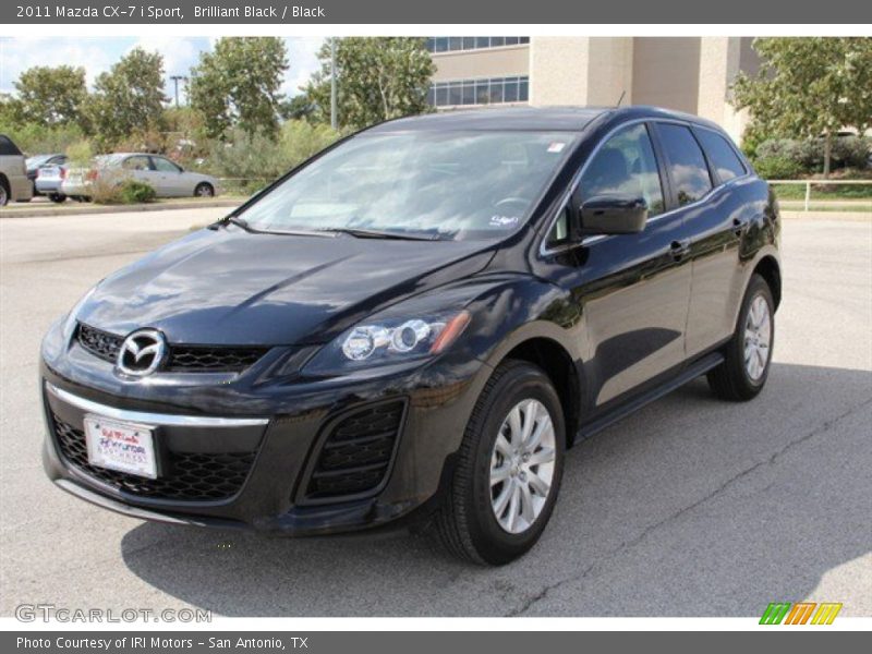 Brilliant Black / Black 2011 Mazda CX-7 i Sport